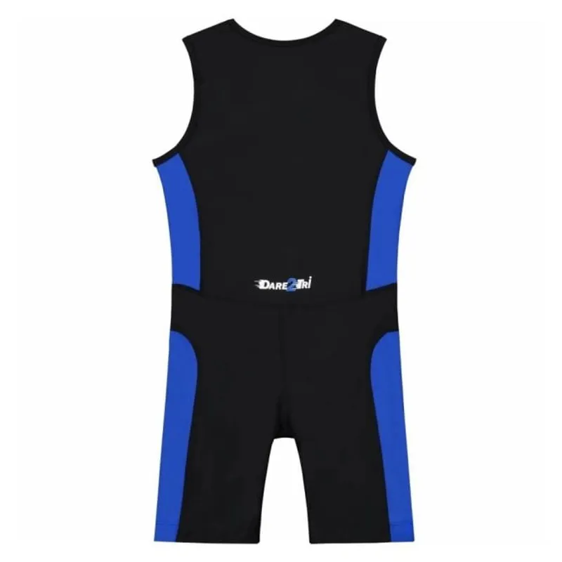Dare 2 Tri Kids Tri Suit Black/Blue-1
